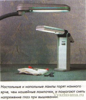 Источники света для вышивания Источники света для вышивания